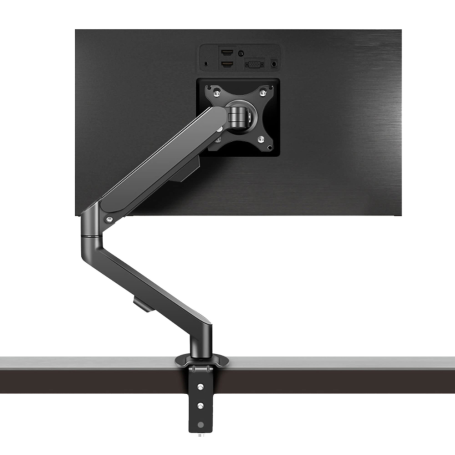 Support de Bureau rotatif 360° HILLPORT pour écran et ordinateur bras simple de 17 à 34 Pouces