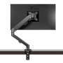 HILLPORT 360° Rotating Desk Mount for 17-34 Inch Single Arm Monitor and Computer